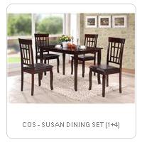 COS - SUSAN DINING SET (1+4)